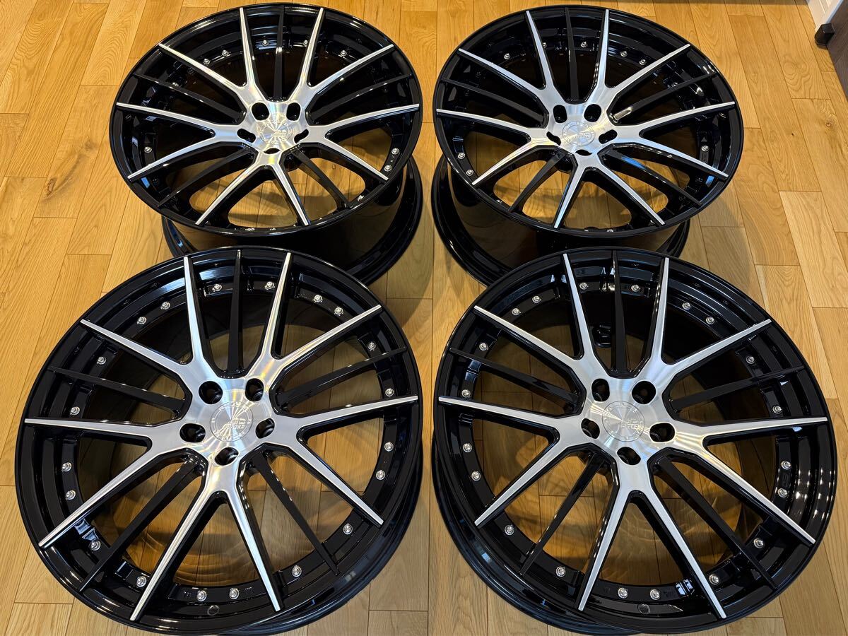 BC FORGED HCS15S 22インチアルミ鍛造ホイール4本セット フェラーリ ローマ プロサングエ マセラティ レヴァンテ アルファード ハリアー RX