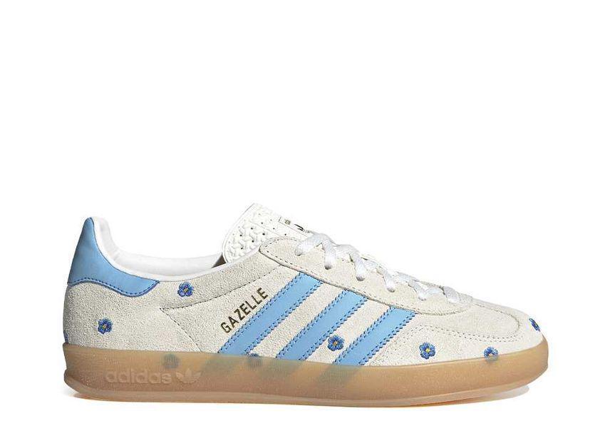 WMNS GAZELLE INDOOR "CLOUD WHITE LIGHT BLUE GUM" IF4491 （クラウドホワイト/ライトブルー/ガム）