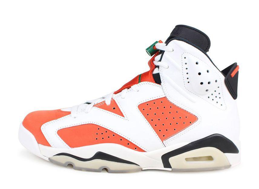 Nike Air Jordan 6 Retro "Gatorade Like Mike White" 28cm 384664-145