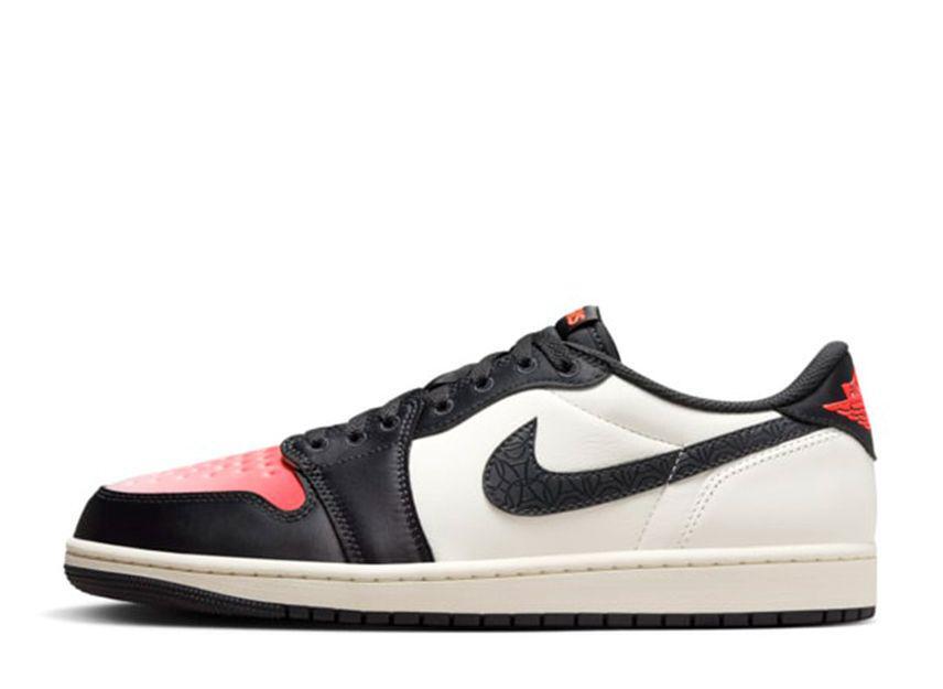 Paris Saint Germain Nike Air Jordan 1 Low OG "Sail and Off Noir" 27cm HF8828-100