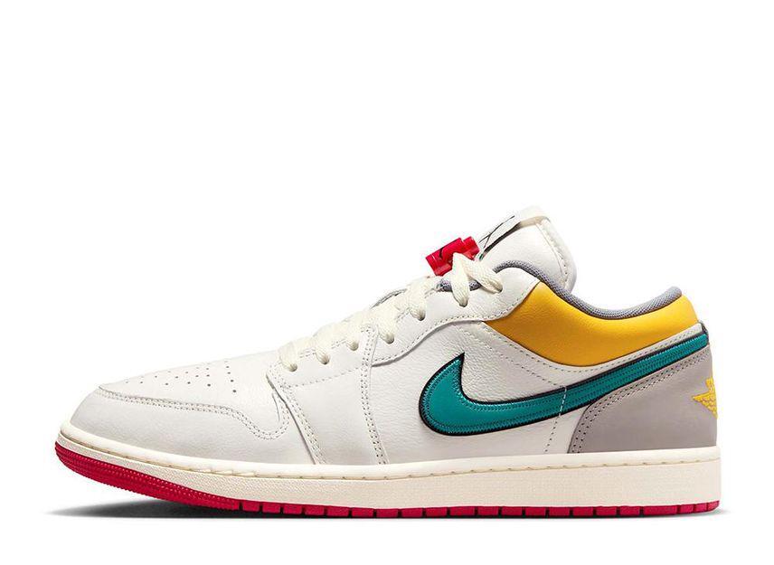 Nike Air Jordan 1 Low PRM "Sail/Cashmere/College Grey/Brave Blue" 28cm HV4511-133