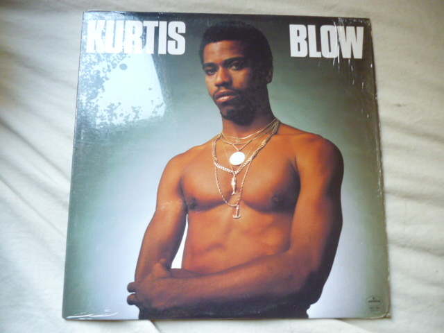 Kurtis Blow シュリンク付 オリジナルUS盤 LP ファンキー OLD SCHOOL DISCO 名曲 The Breaks / Rappin' Blow 収録　試聴