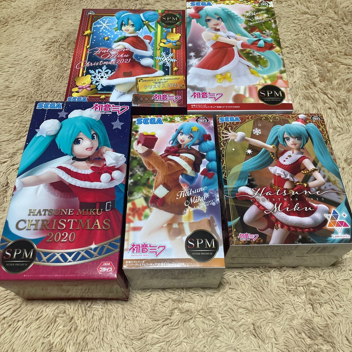 初音ミク　アミューズメント景品　7点セット　未開封品