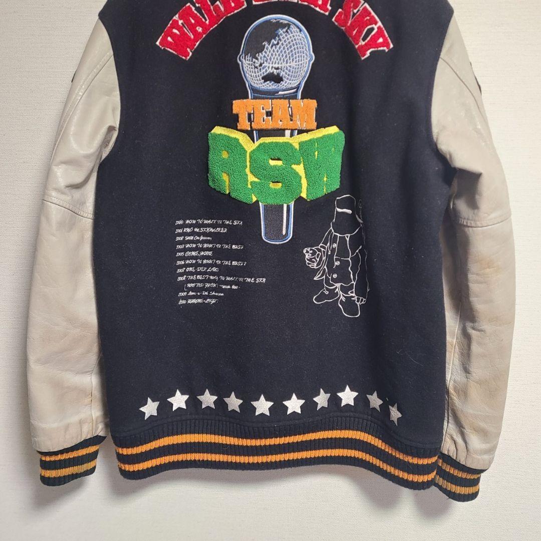 RSW 10th ANNIVERSARY スタジャン ワッペン 袖レザー 希少 RSW 10th ANNIVERSARY スタジャン ワッペン 袖レザー 希少