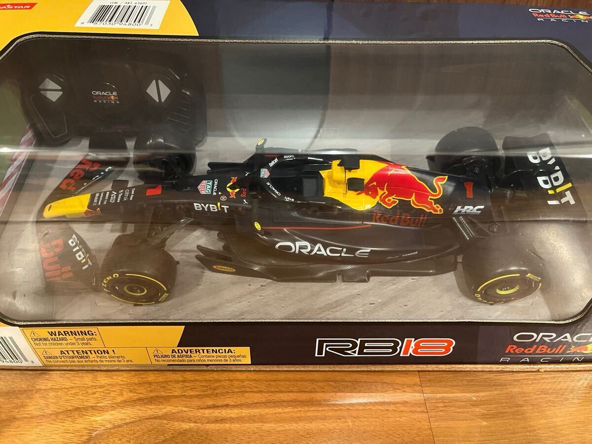 新品未使用　RASTAR 1/18 レッドブル　RB18 モデルRCカー