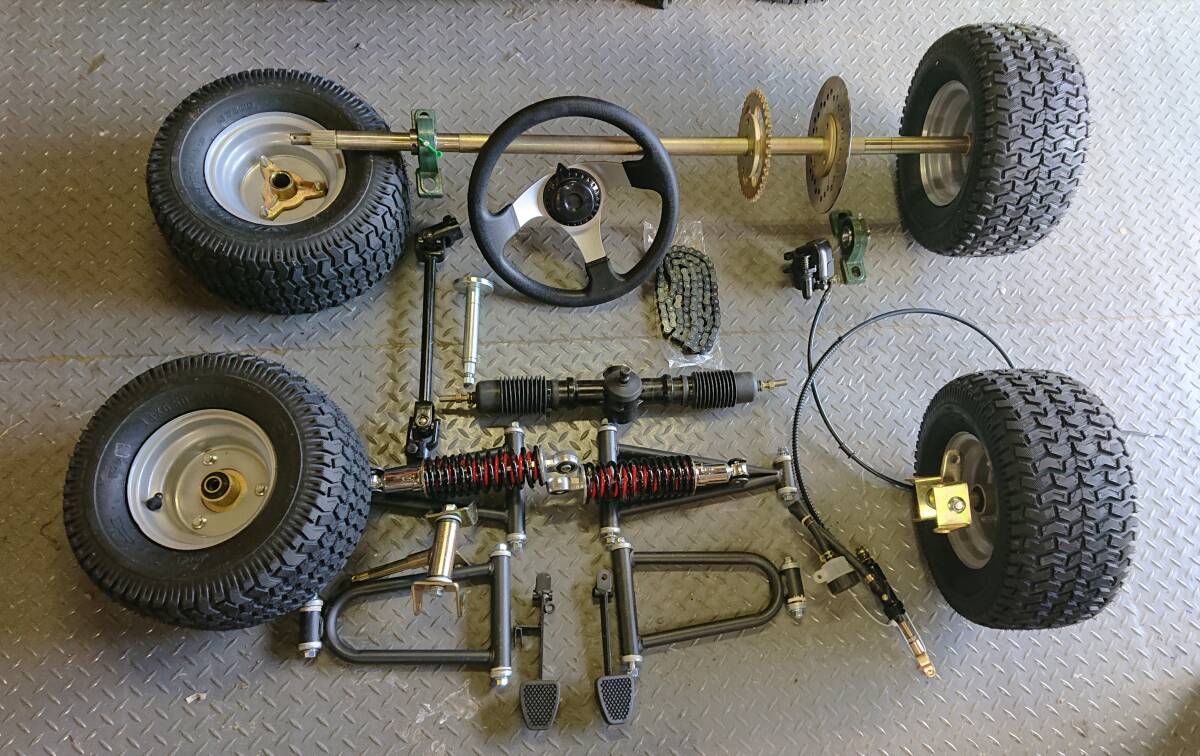 KART カート製作キット　バギー製作部品