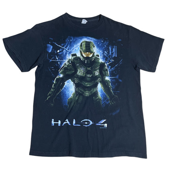 ★00年代 DELTA HALO 4 ヘイロー Tシャツ Mサイズ Xbox ゲーム ノベルティ 2012年