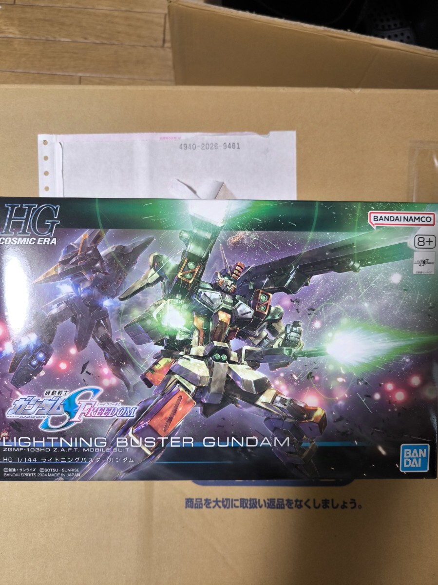 HG　 ライトニングバスターガンダム　 未組立