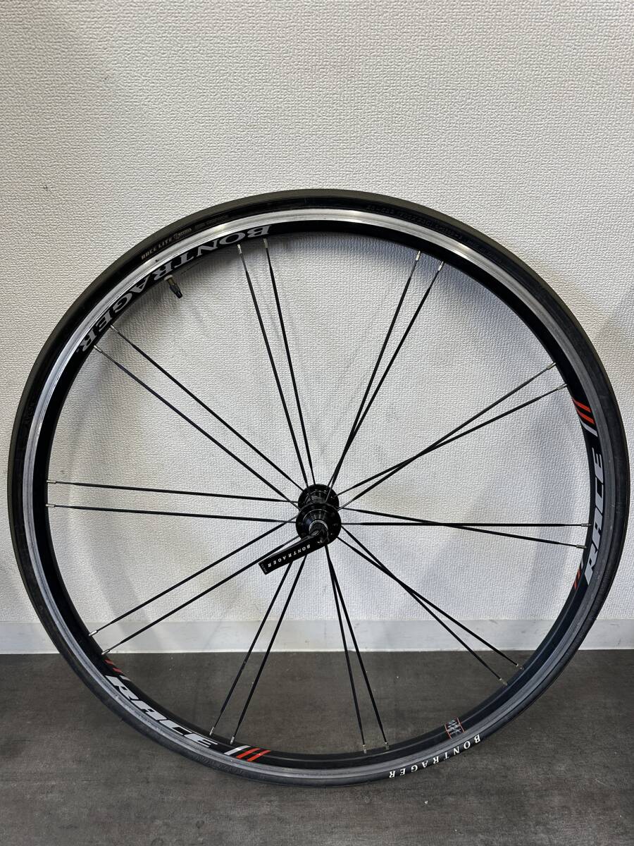 中古品】BONTRAGER ボントレガー 10Sクリンチャーホイール 前後 中古品】BONTRAGER ボントレガー 10Sクリンチャーホイール 前後