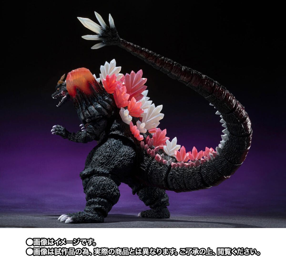 S.H.MonsterArts モンスターアーツ　スペースゴジラ　福岡決戦ver フィギュア