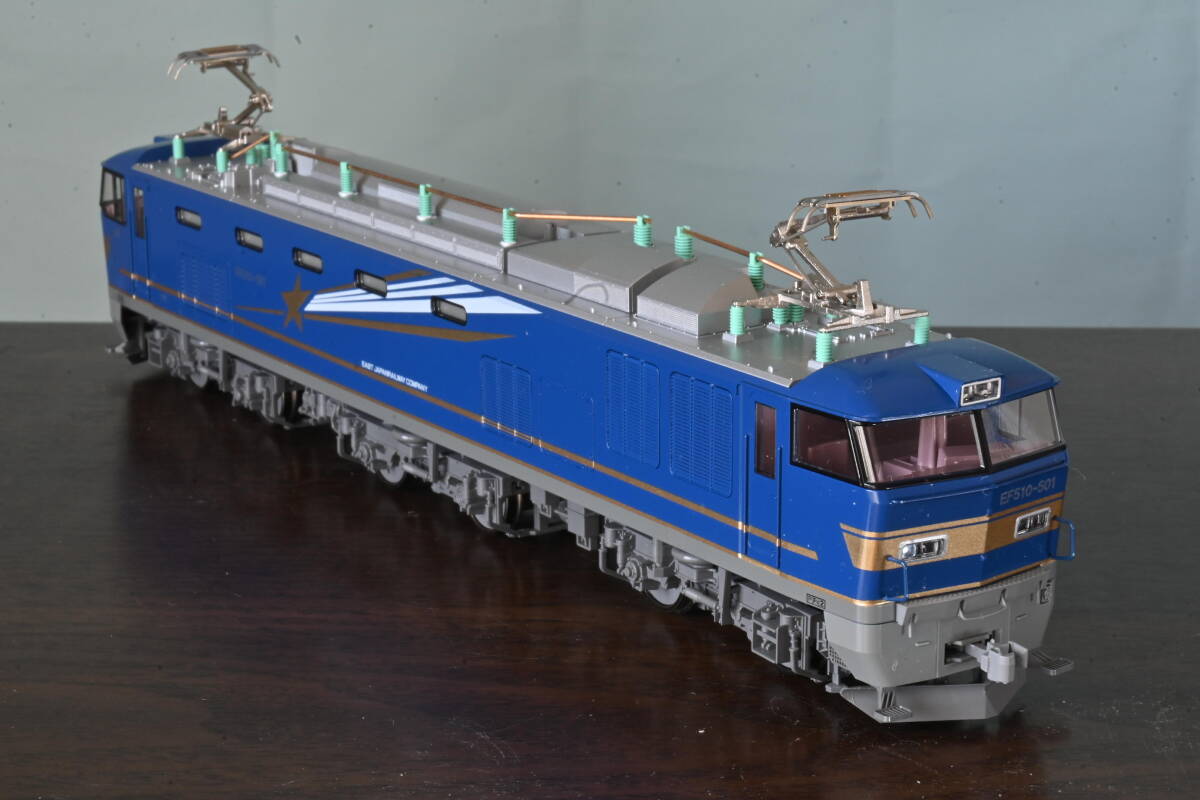 定期入れの カトー サウンド付 北斗星色 EF510 29-822 カスタムショップ 機関車