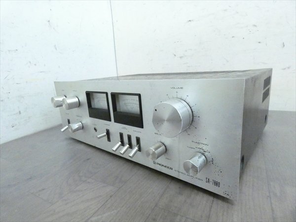 出力OK☆Pioneer/パイオニア☆プリメインアンプ☆SA-7800 管N25849 #