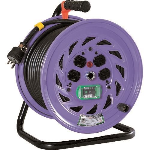 ＮＩＣＨＩＤＯ 電工ドラム 単相２００Ｖ 漏電保護専用ブレーカ付 ３０ｍ [NFEB23015A]