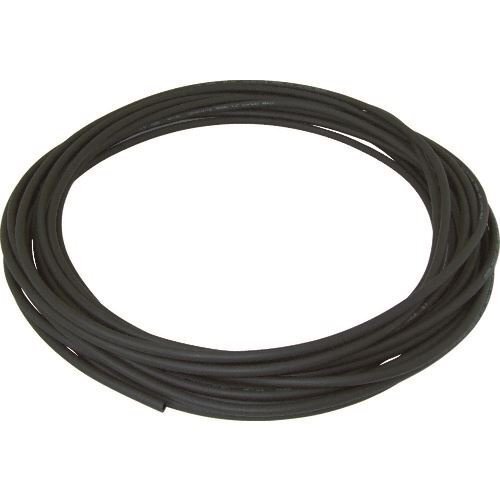 チヨダ ポリウレタンチューブ エルフレックス二重管チューブ 中径６ｍｍ／全長２０ｍ 黒 黒 [LE620]