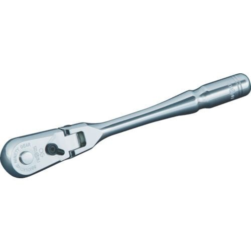 ｎｅｐｒｏｓ ９．５ｓｑ．フレックスラチェットハンドル 歯数９０枚 差込角９．５ｍｍ 全長１５０ｍｍ [NBRC390F]