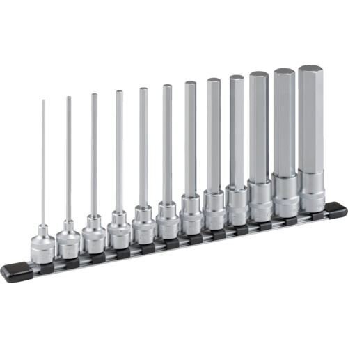 ＴＯＮＥ 超ロングヘキサゴンソケットセット（ホルダー付） １２ｐｃｓ [HH412LL]
