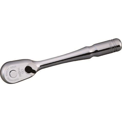 ｎｅｐｒｏｓ ６．３ｓｑ．ラチェットハンドル 歯数９０枚 差込角６．３５ｍｍ 全長１２５ｍｍ [NBR290]