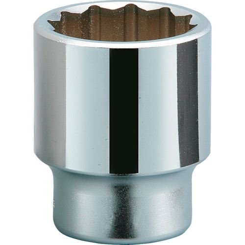 ＫＴＣ １９．０ｓｑ．ソケット（十二角） 対辺寸法７０ｍｍ 全長８４ｍｍ [B670W]