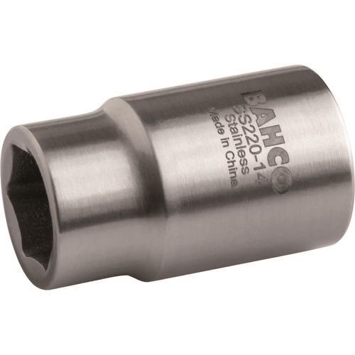 ＢＡＨＣＯ ステンレス製６角ソケット 差込角１／２インチ、サイズ２７ｍｍ [SS22027]