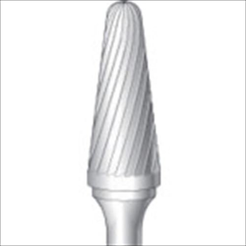 ナカニシ 超硬カッター テーパー型 シングルカット φ１２．７×３０×軸φ６ １４° [26154]