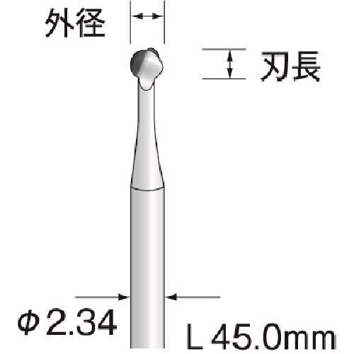 Ｍｉｎｉｍｏ スチールカッター 樹脂用（切削） φ５ [BS1414]