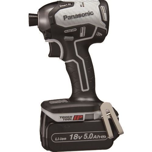 Ｐａｎａｓｏｎｉｃ デュアル インパクトドライバー １８Ｖ ５．０Ａｈセット グレー [EZ76A1LJ2GH]