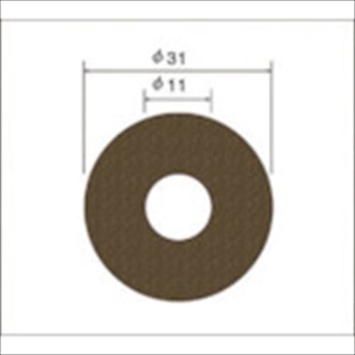 ナカニシ サンドペーパーディスク １００枚入 φ３１×穴φ１１ ＃１２０ [64143]