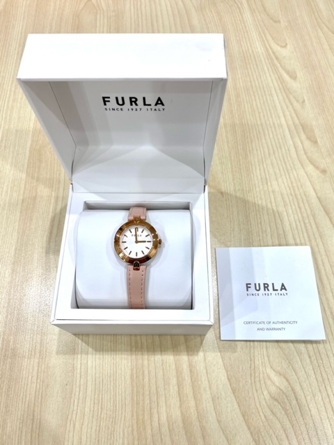 稼動品 時計 腕時計 FURLA フルラ レディース クォーツ WW00006003L3 箱付き