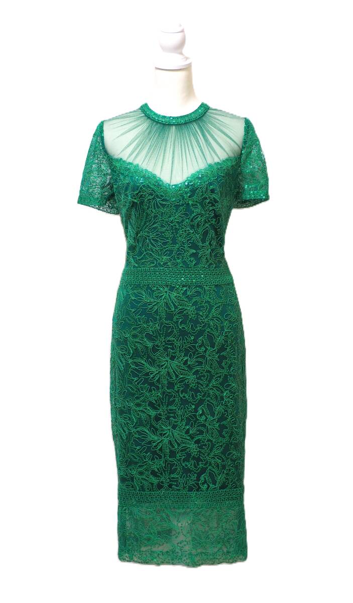 TADASHI SHOJI タダシショージ GREEN ワンピース 「12 」/ XL