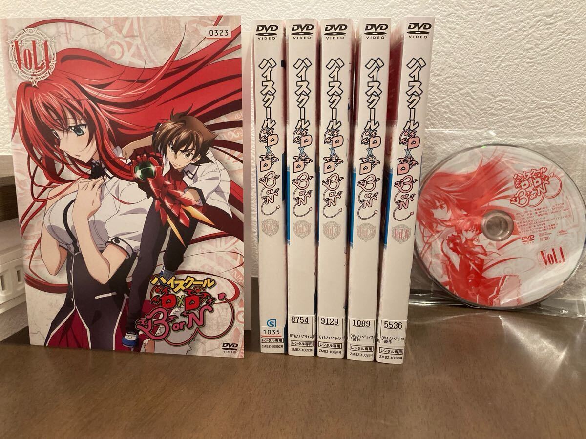 海外盤DVD ハイスクールD×D 第1期~第4期 全49話+OVA DVD 6枚組 海外盤DVD ハイスクールD×D 第1期~第4期 全49話+OVA DVD 6枚組