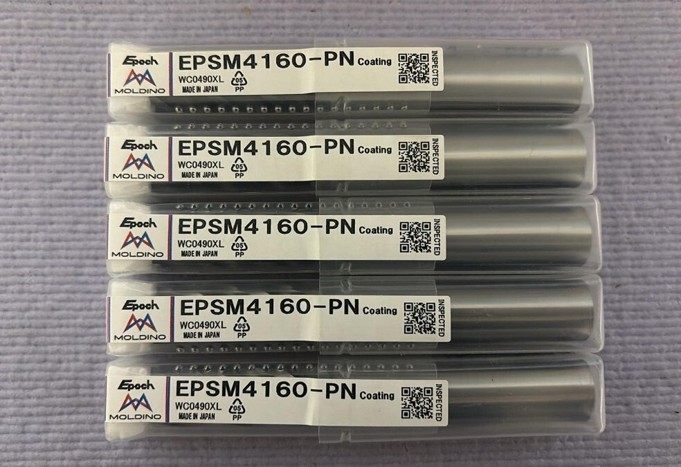 MOLDINO 超硬 エンドミル EPSM4160-PN φ16・5本セット・エポック ステンレス用 NACHI 三菱マテリアル 日立 仕上げ用 防振型・新品未使用