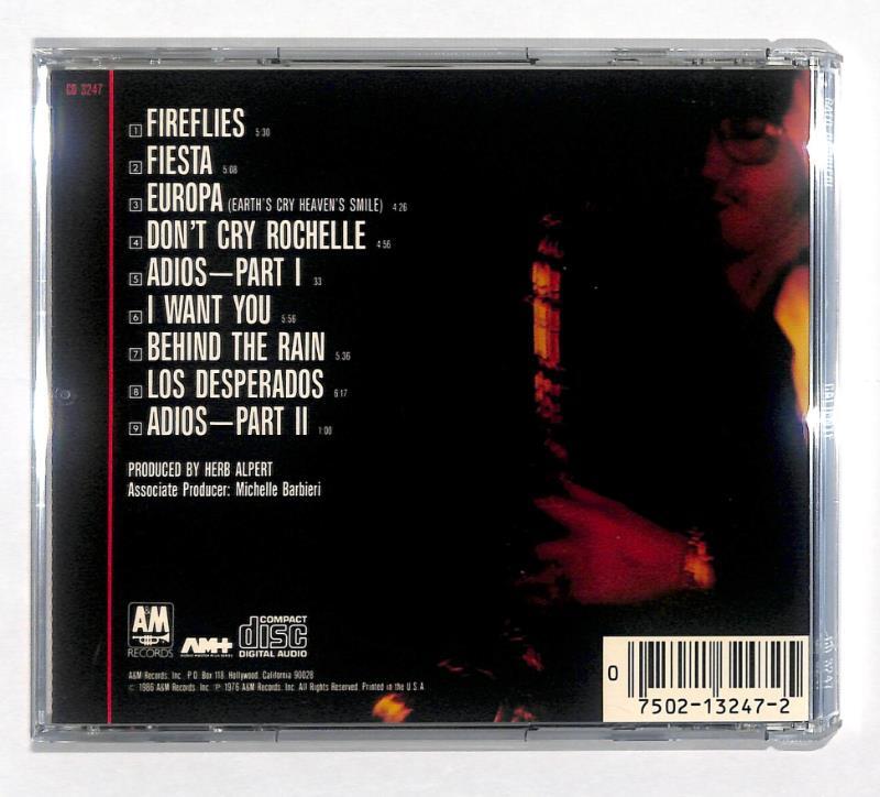 ★CD ガトー・バルビエリ GATO BARBIERI CALIENTE JAZZ ジャズ★0675 カリエンテ 9曲 アルバム 輸入盤 テナーサックス A&M Records 3247_画像3