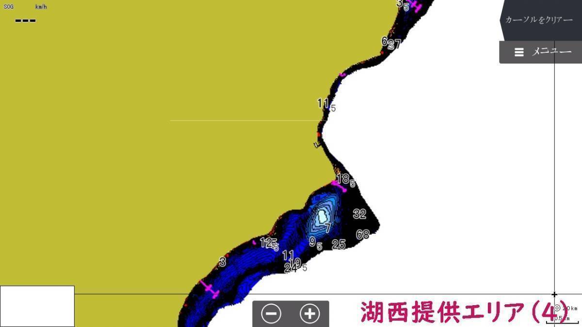LOWRANCE HDS 魚探畫面