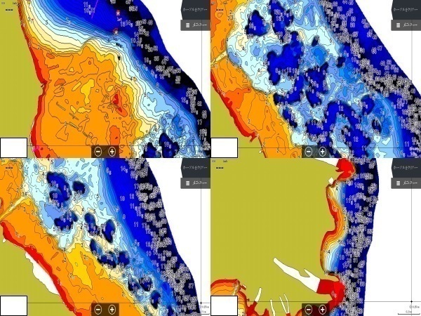 LOWRANCE HDS 魚探畫面