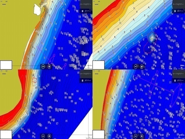 LOWRANCE HDS 魚探畫面