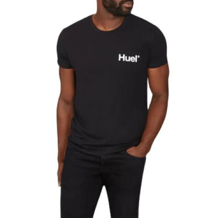 Huel ロゴ入り Tシャツ XL 黒