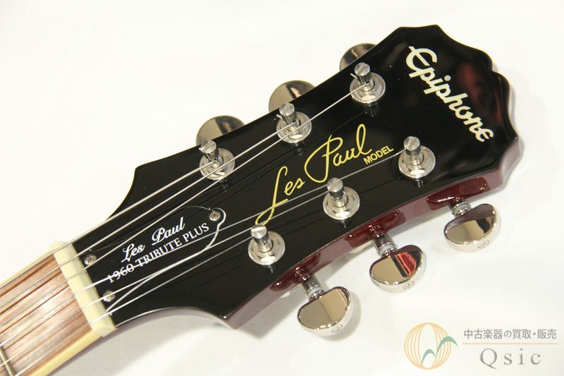 [ хорошая вещь ] Epiphone Les Paul 1960 Tribute Plus Black Cherryg Rover производства блокировка колок установка [ML166][ Kobe магазин наличие ]