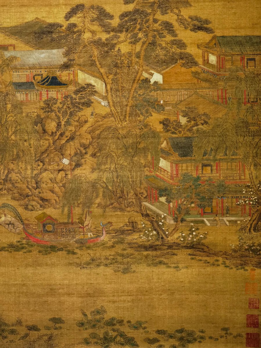 扇形まくり 中国清時代画家王鐸 肉筆保証 真作 - 絵画 扇形まくり 中国清時代画家王鐸 肉筆保証 真作 - 絵画