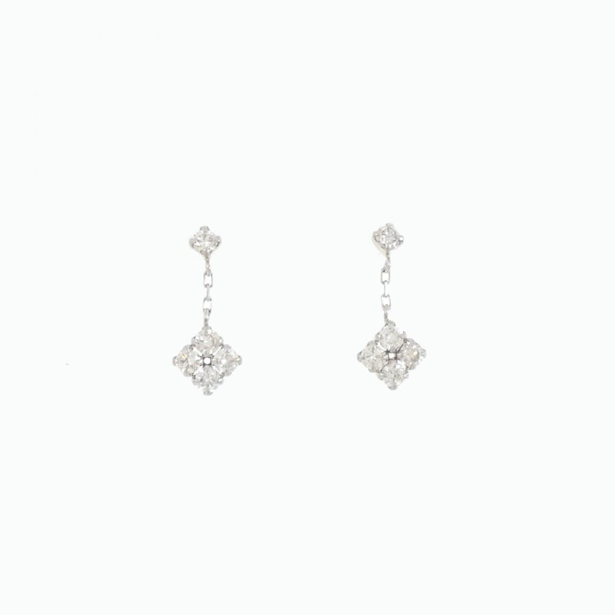 PT ダイヤモンド ピアス 0.30CT