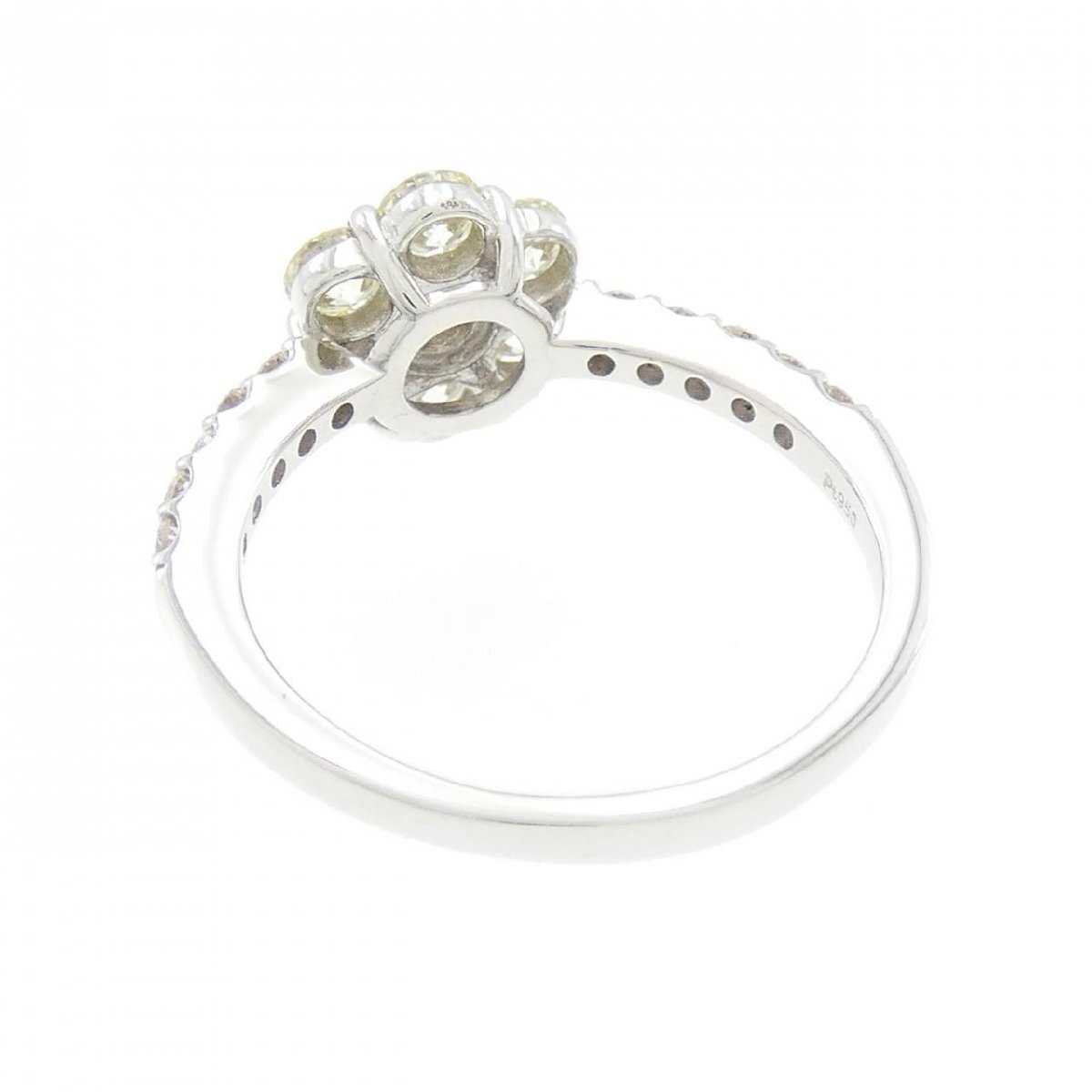 PT цветок бриллиантовое кольцо 1.00CT