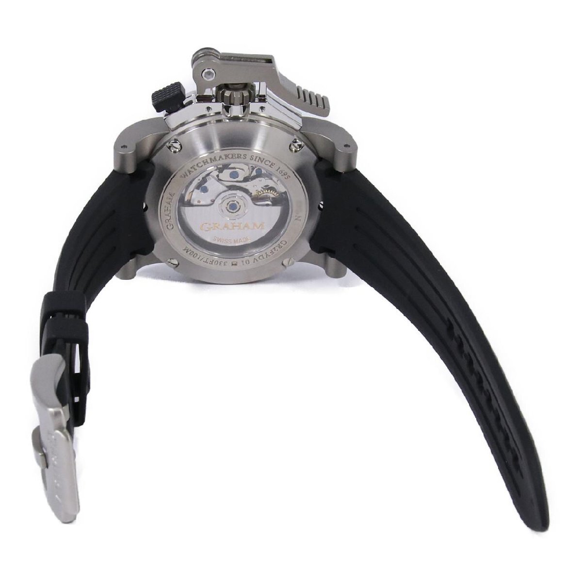 【新品】グラハム クロノファイターオーバーサイズ TI 2OVKT.B45A TI 自動巻