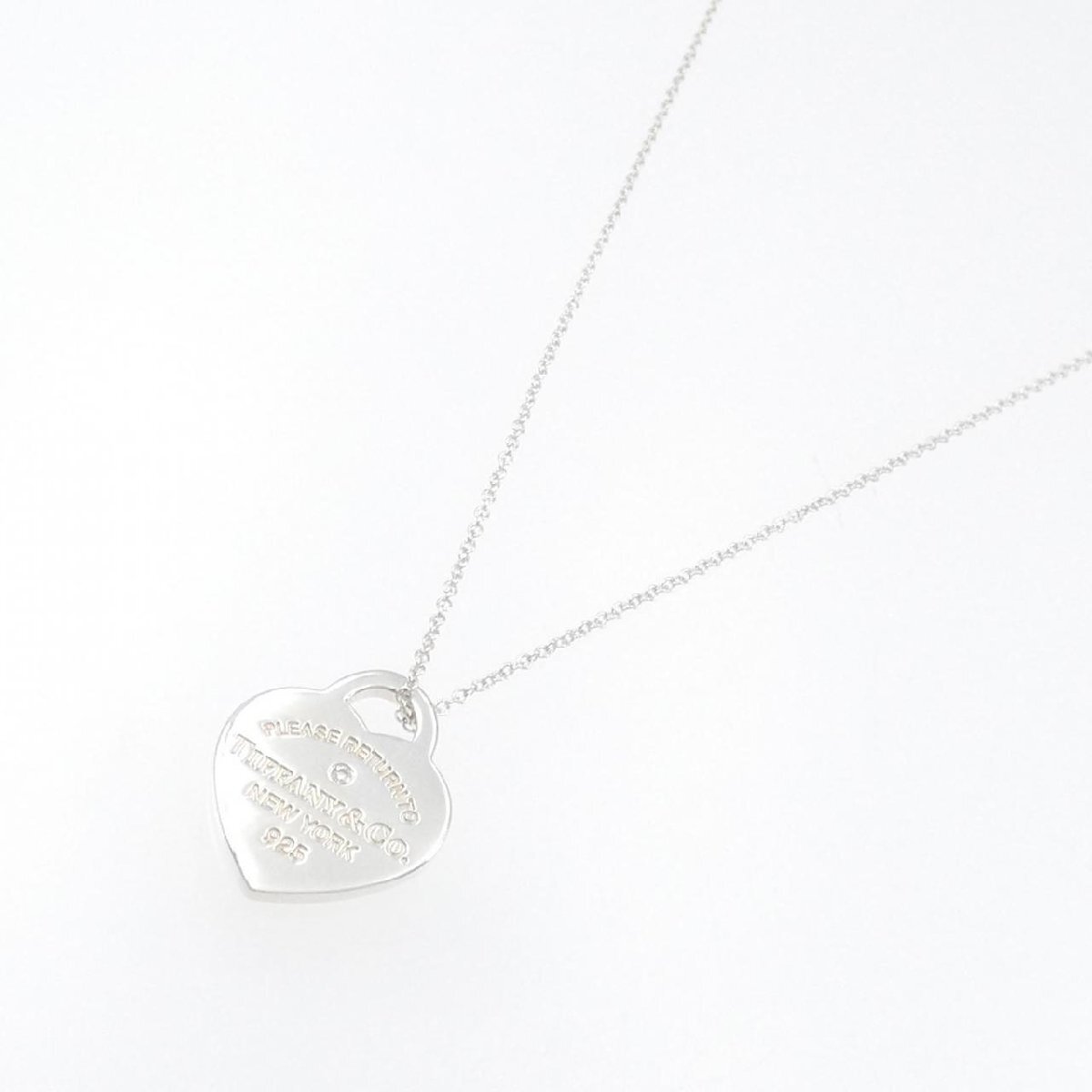  Tiffany возврат tu Heart бирка колье 