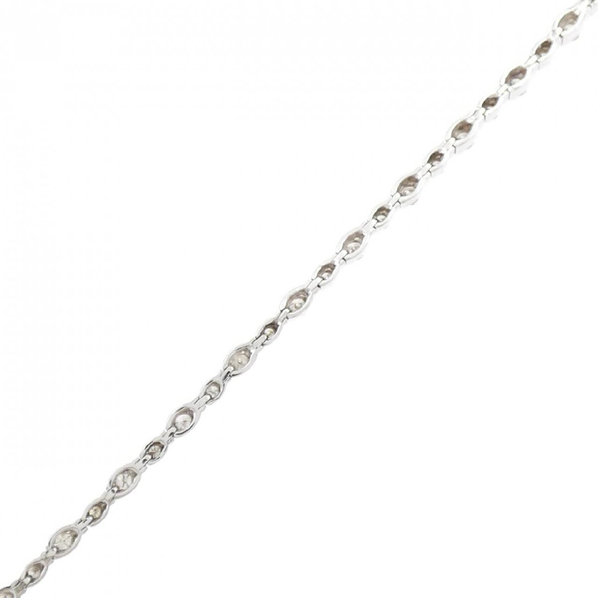 K18WG ダイヤモンド ブレスレット 1.00CT