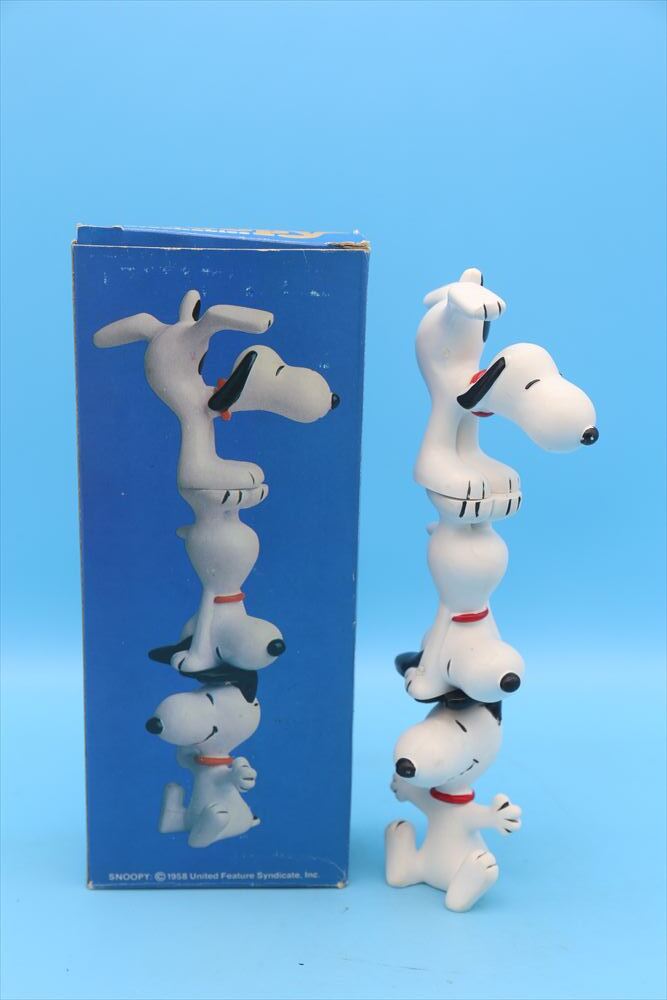 70s DITERMINED Snoopy Stackable/スヌーピー スタッカブルズ/ヴィンテージ/ピーナッツ/184306066
