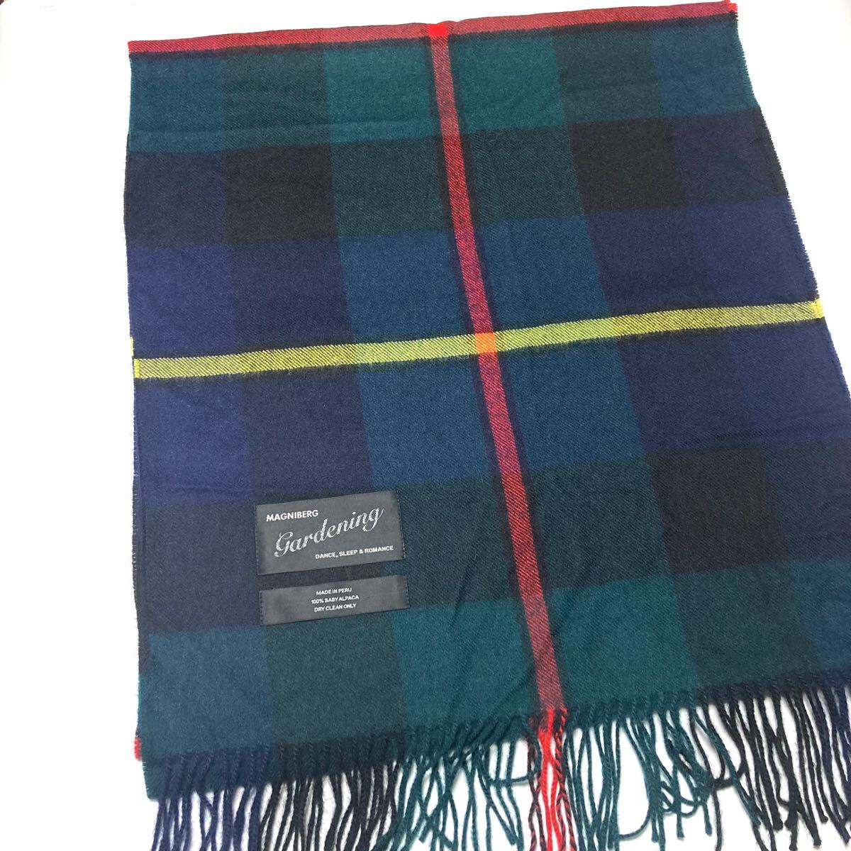 MAGNIBERG マフラー　　トゥモローランド　未使用品 MAGNIBERG CHECK SCARVES｜トゥモローランド 公式通販