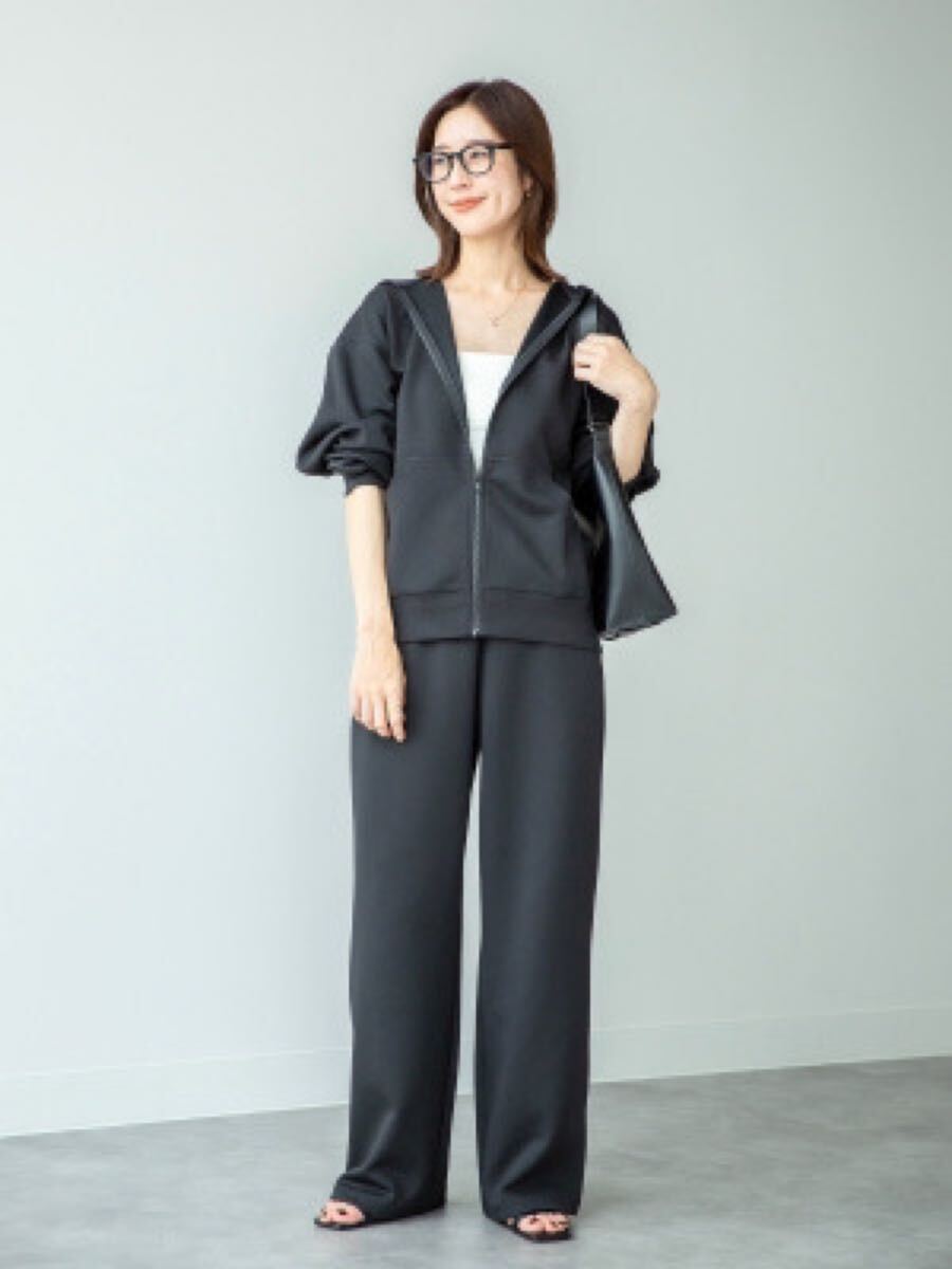  новый товар Uniqlo dry тренировочный relax парка S размер черный 