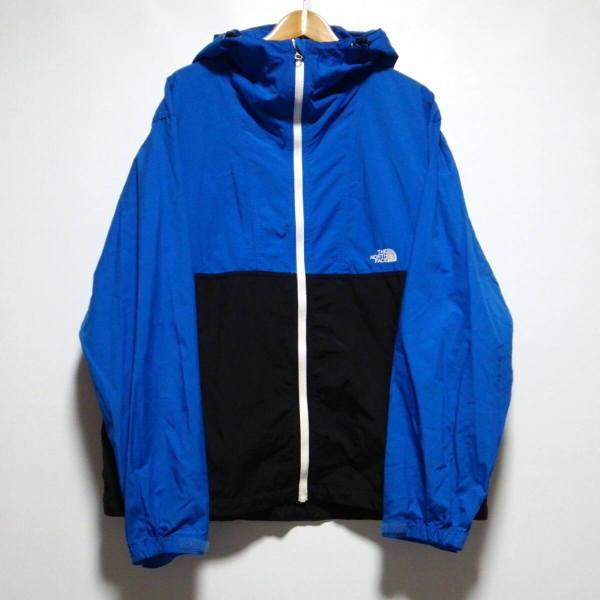 THE NORTH FACE ノースフェイス ★メンズXXL(3L)／刺繍ロゴ★ コンパクトジャケット マウンテンパーカー ナイロンジャケット ブルゾン
