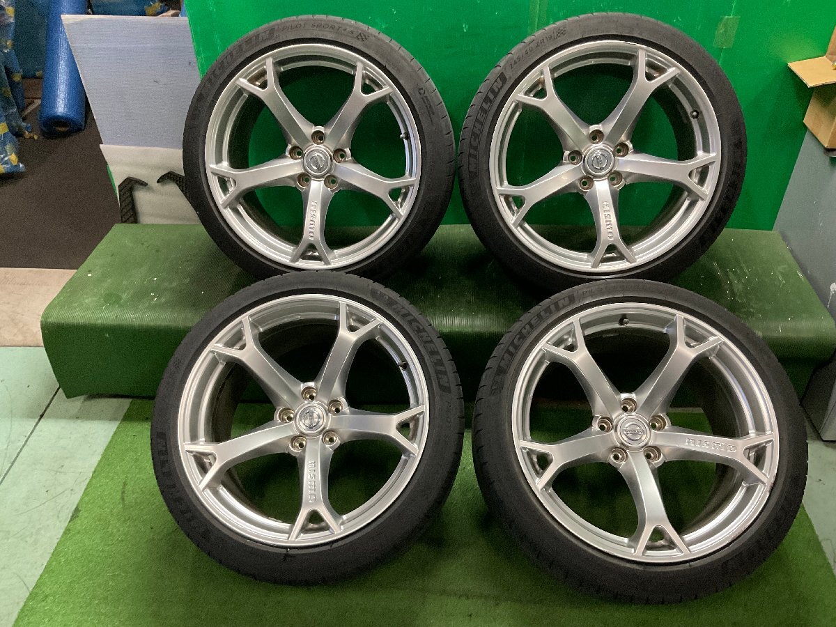 フェアレディZ Z34 バージョンニスモ 純正 アルミホイール 19X9 フェアレディZ Z34 バージョンニスモ 純正 アルミホイール 19X9