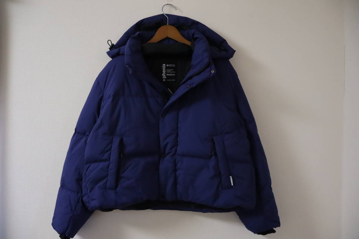 W☆＋phenix/プラス フェニックス☆未使用 レディース GORE-TEX INFINIUM WINDSTOPPER ダウンジャケット サイズ：M アウトドア レジャー