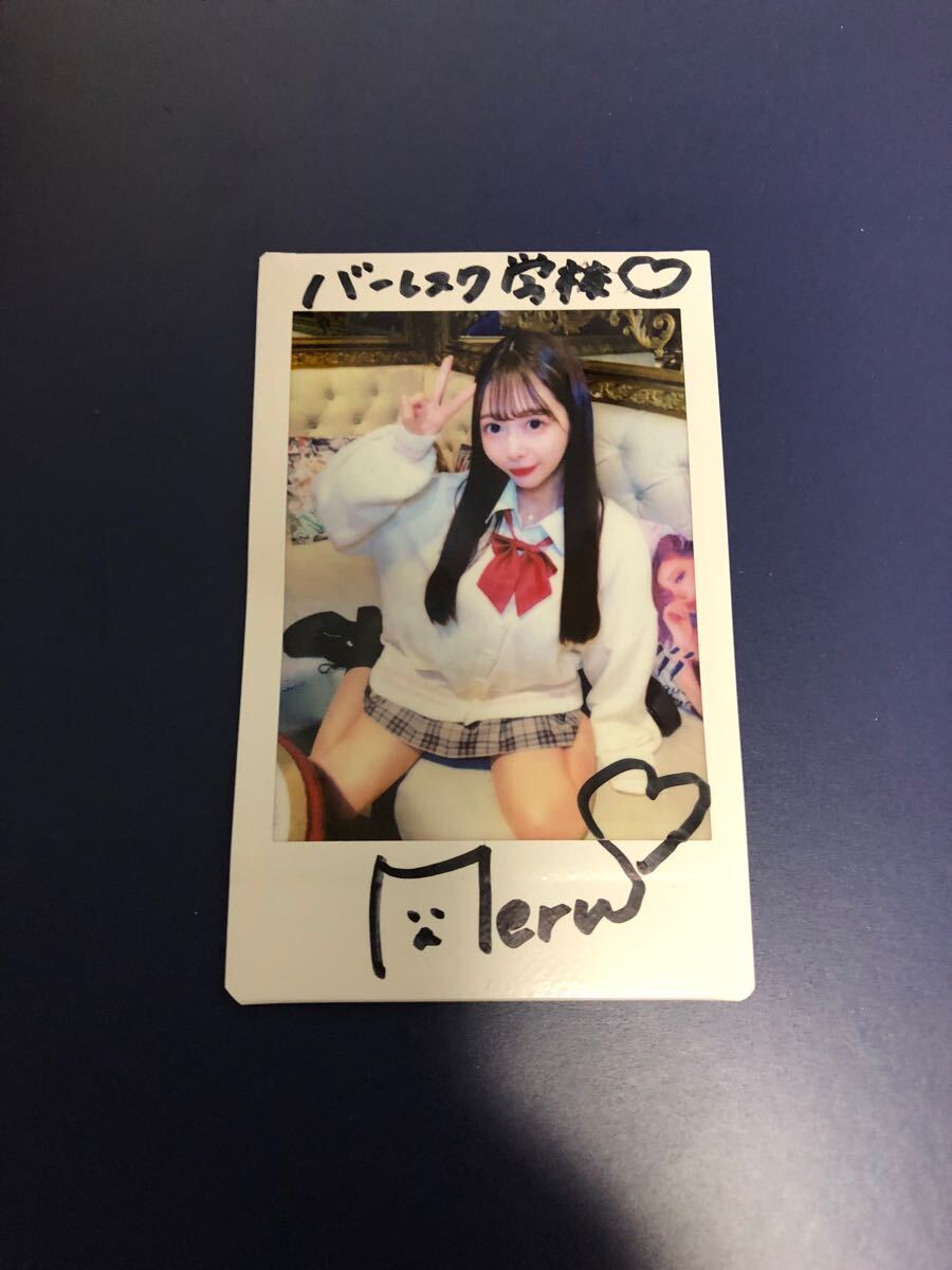 バーレスク東京 もも サイン入りチェキ - メルカリ